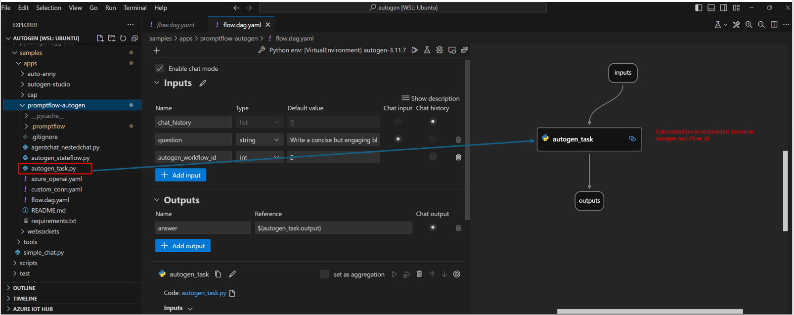 Sample Promptflow